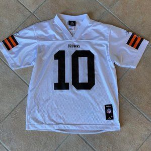 Reebok Brady Quinn - Cleveland Browns jersey Sz YL